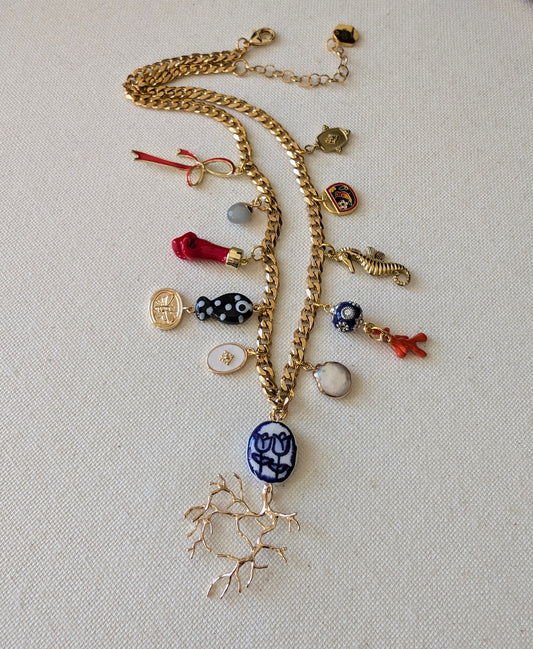 Multi Charm Necklace