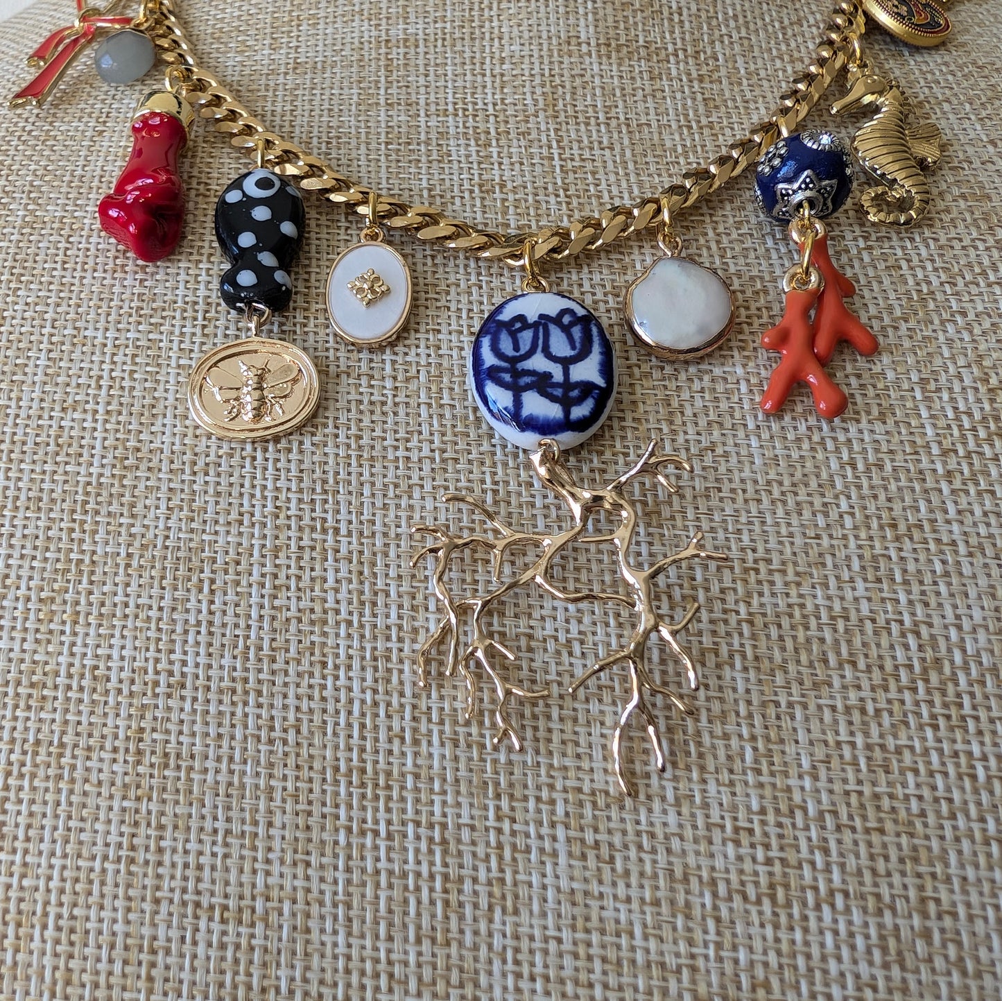 Multi Charm Necklace