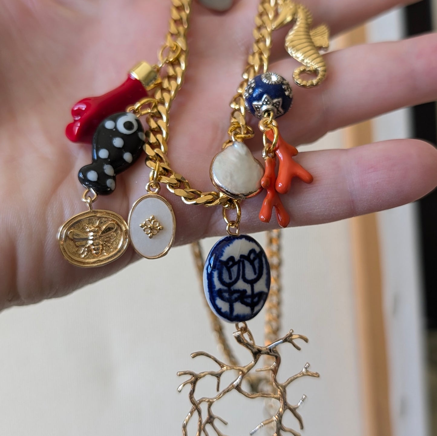 Multi Charm Necklace