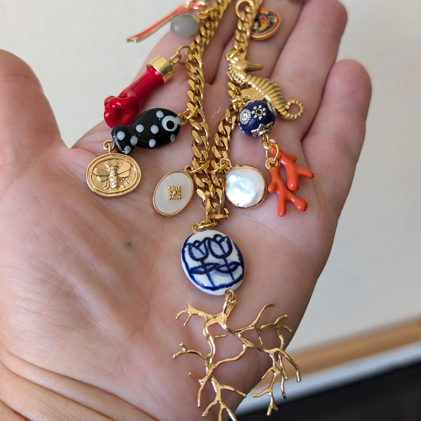 Multi Charm Necklace