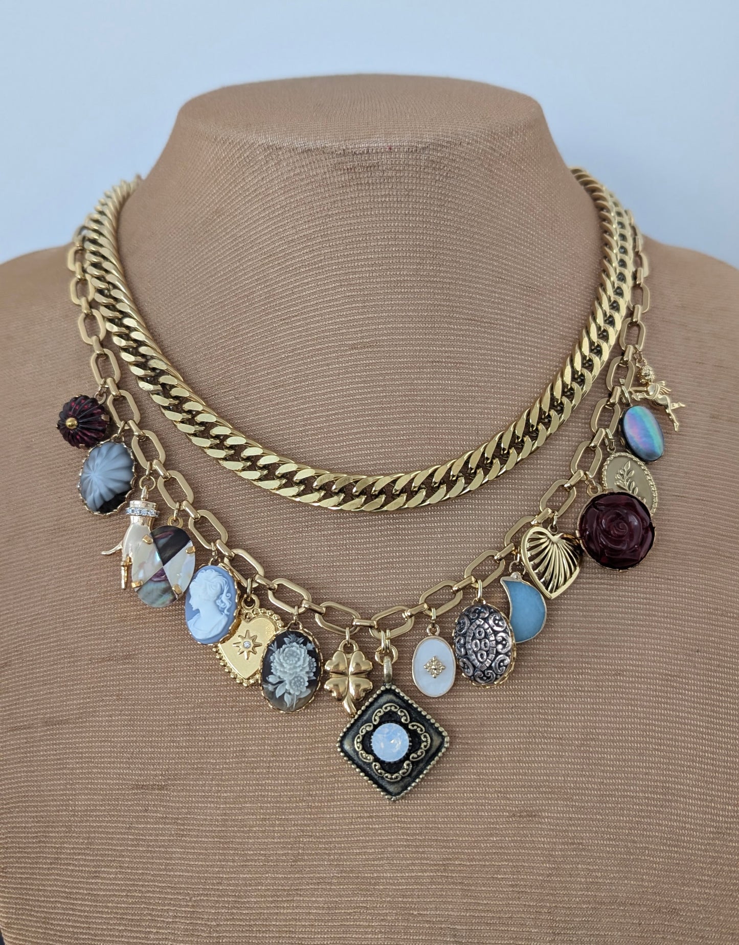 Multi Charm Necklace