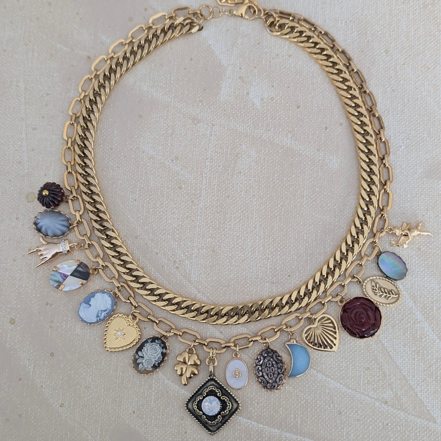 Multi Charm Necklace