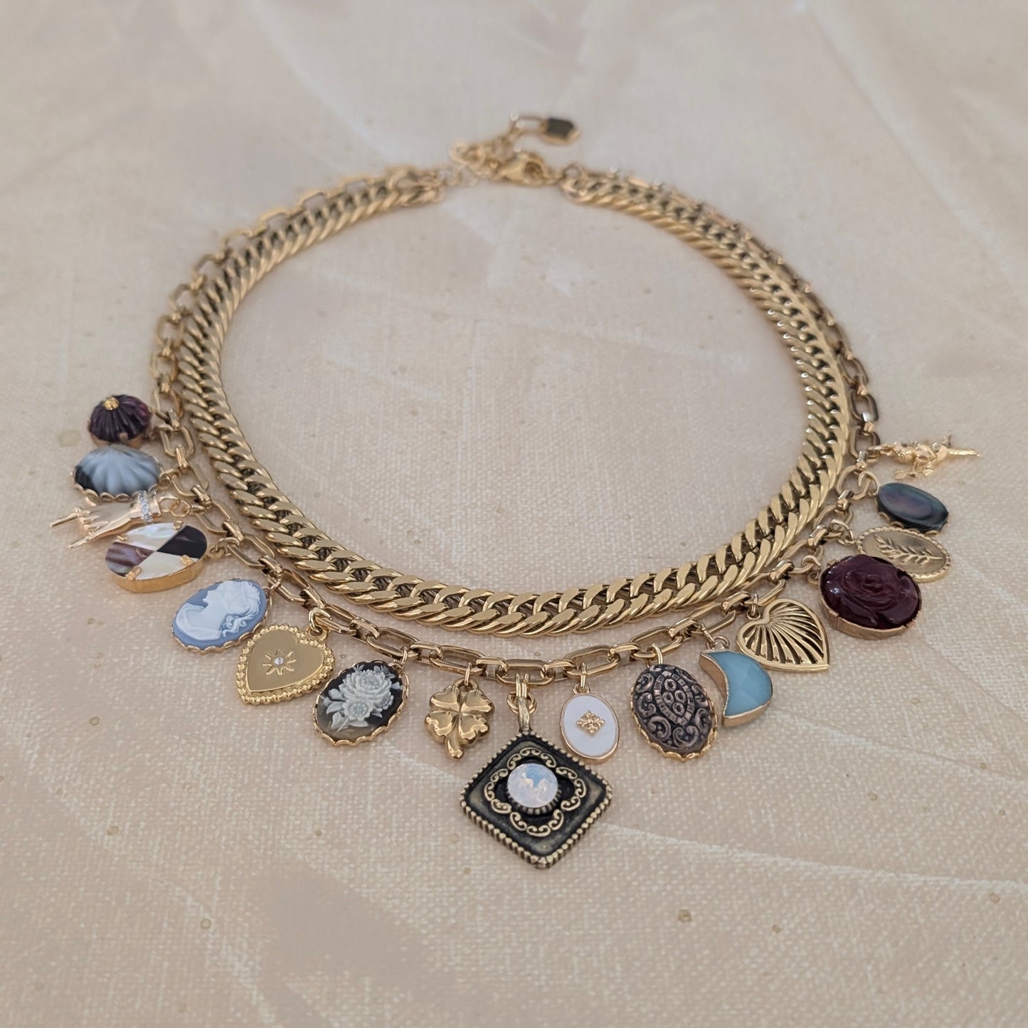 Multi Charm Necklace