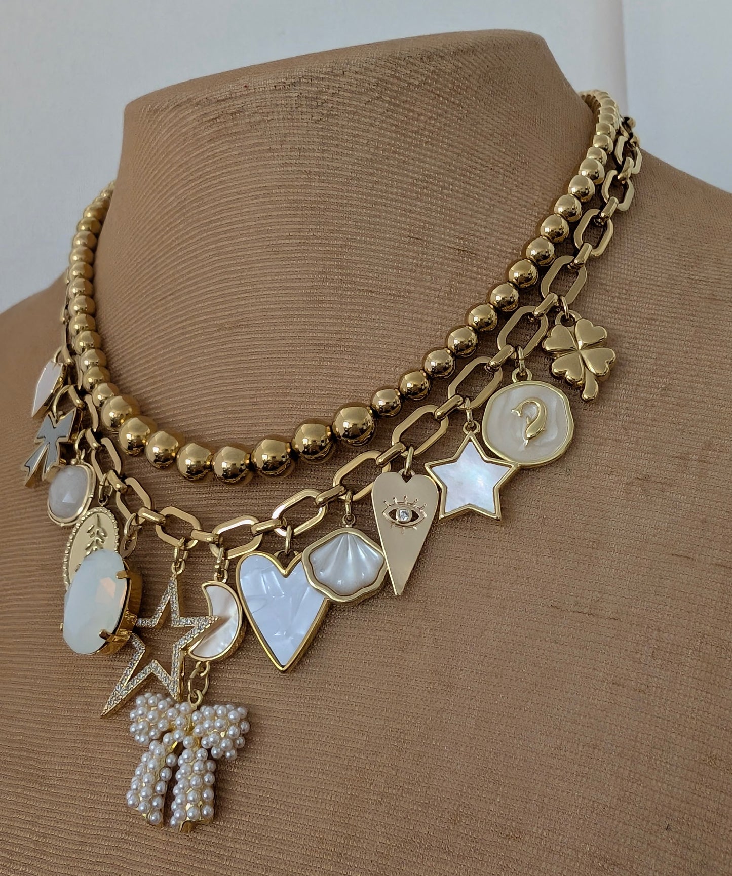 Multi Charm Necklace