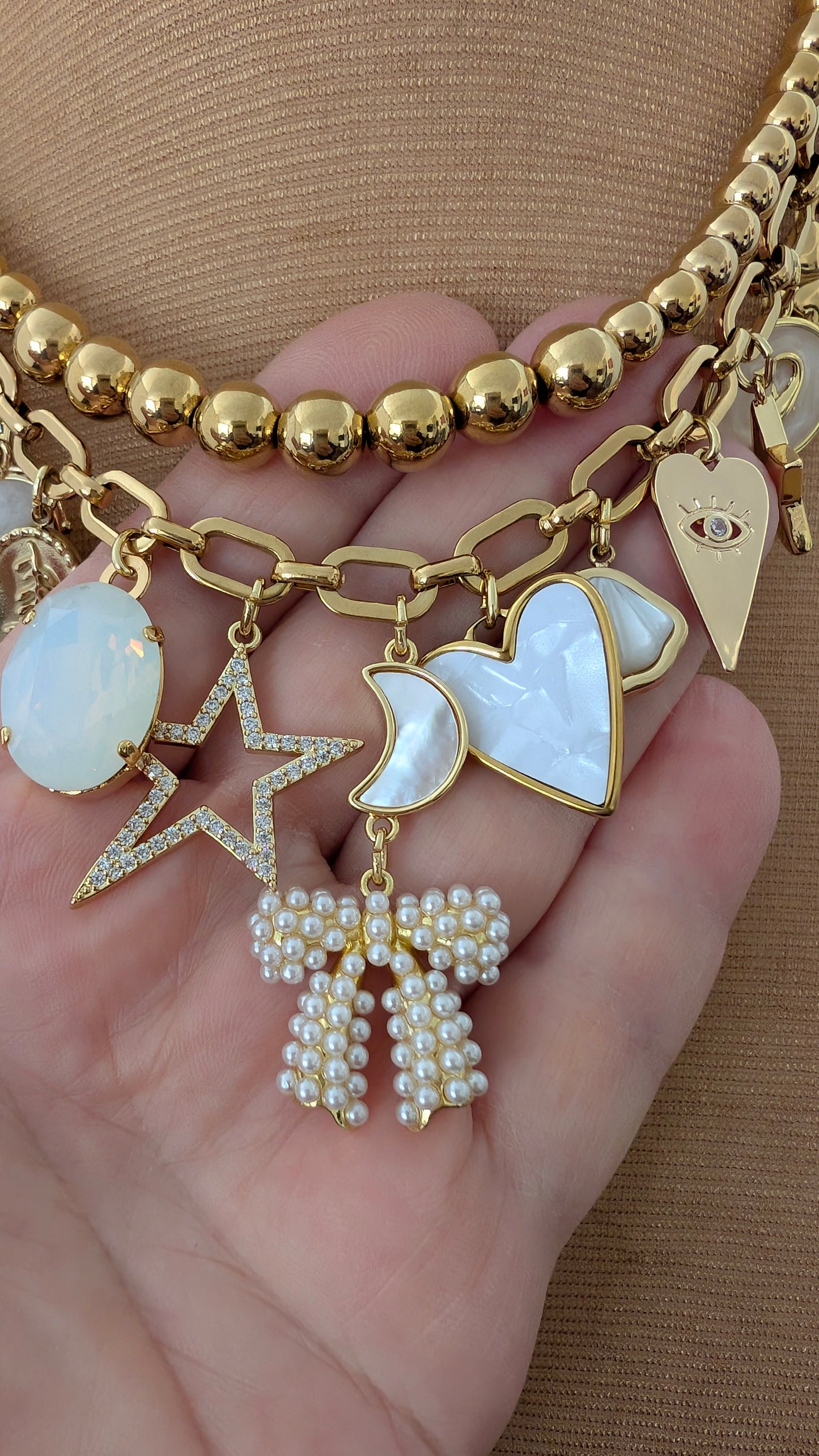 Multi Charm Necklace