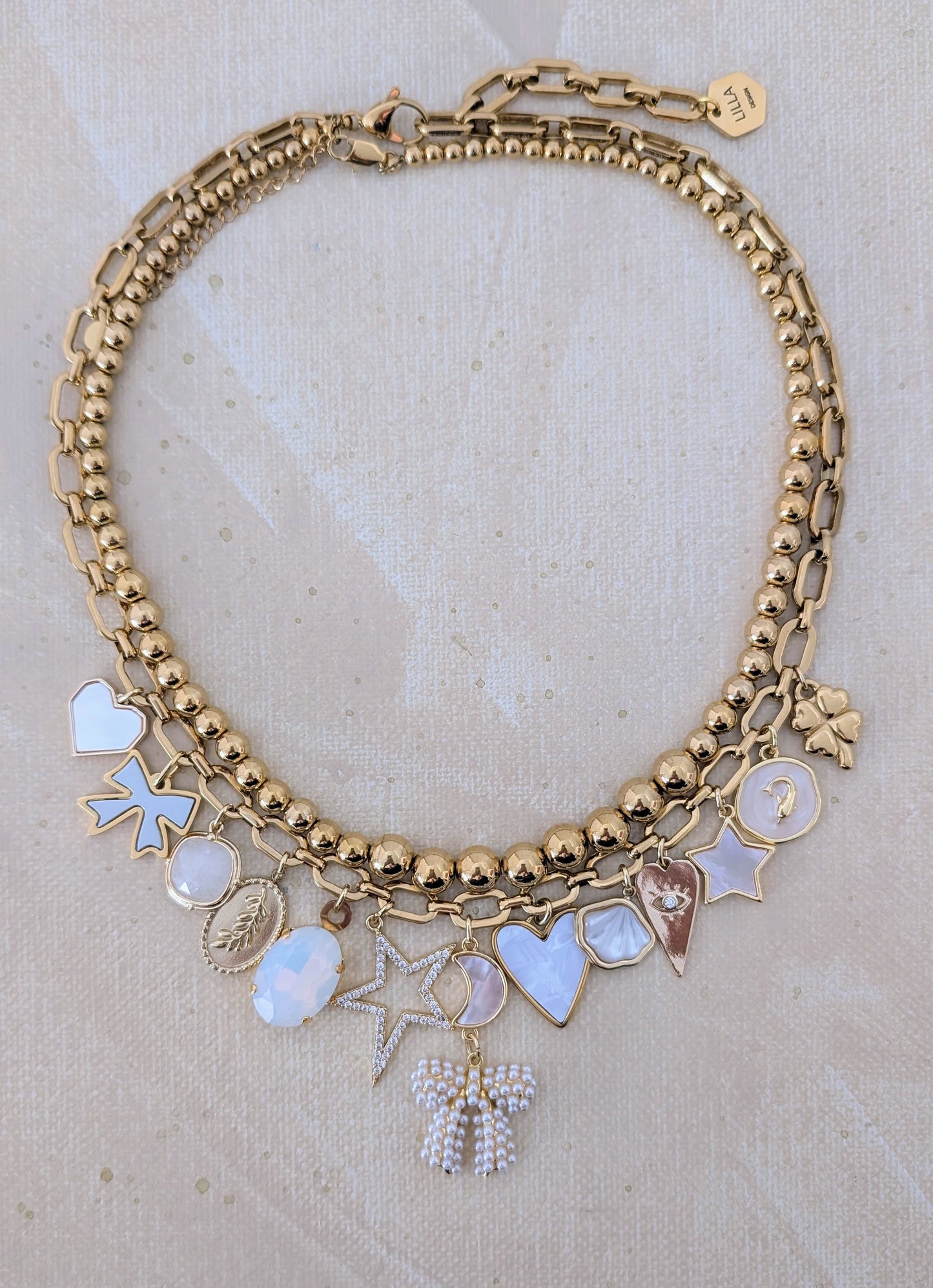 Multi Charm Necklace