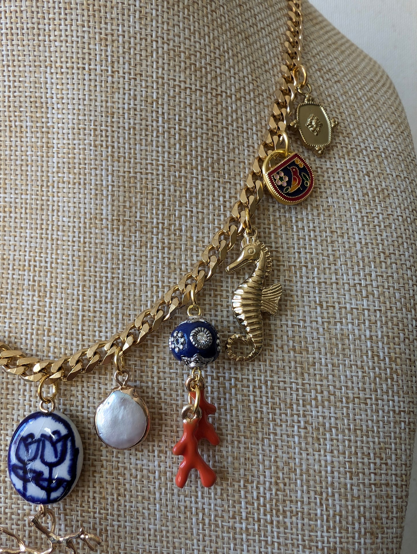 Multi Charm Necklace