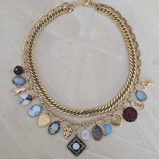 Multi Charm Necklace