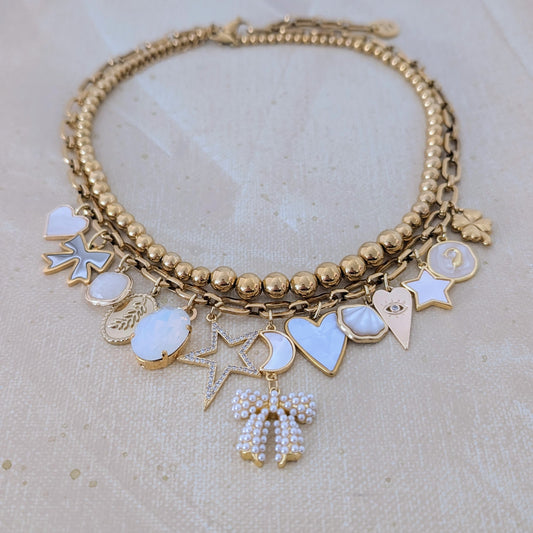 Multi Charm Necklace